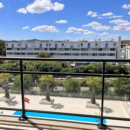 Charmant T2 Climatise Avec Grande Terrasse, Piscine Et Parking Privatif, Proche Plage Et Commerces. - Fr-1-251-441 Le Lavandou Exterior photo